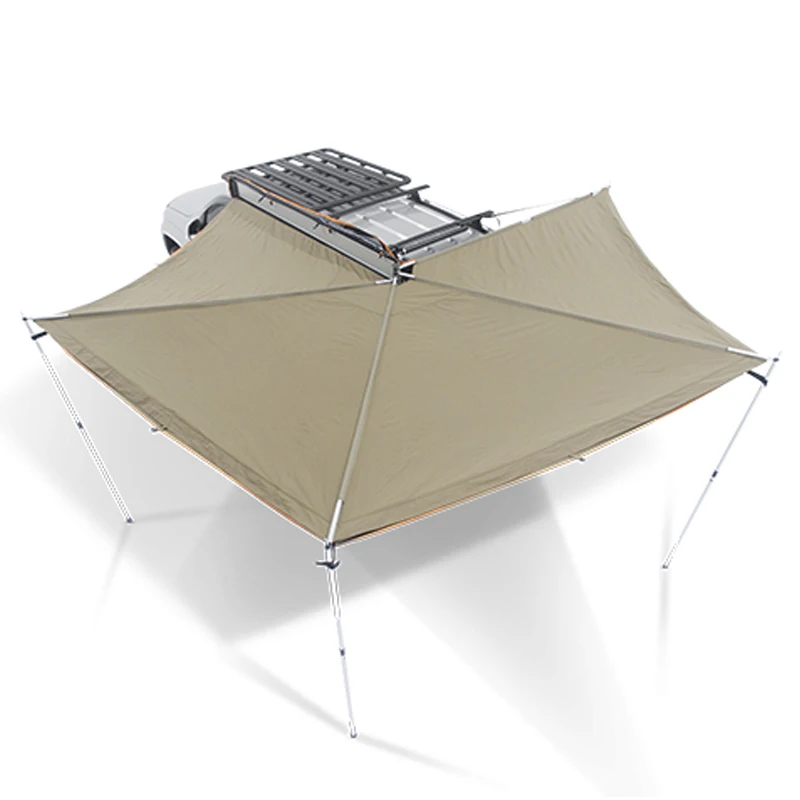 Car Bat Fox Foxwing Side Awning Tent with Cloth Room Retractable Camping Sunproof Waterproof 270 Degree