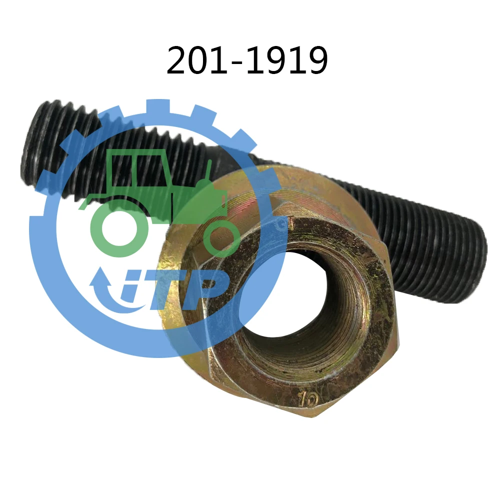 Flange  Wheel  Stud 226-4340 226-4341 238-5251 238-5252 Suitable for Caterpillar