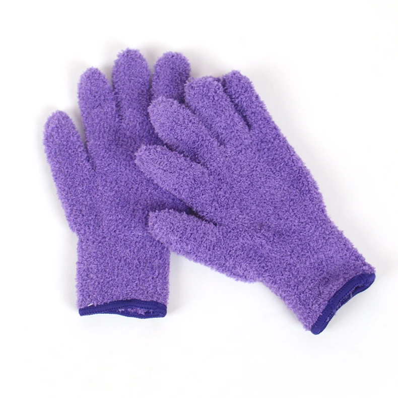 Microfiber Car Washing Finger Mitt/ Microfiber dusting Gloves/Microfiber cleaning glove