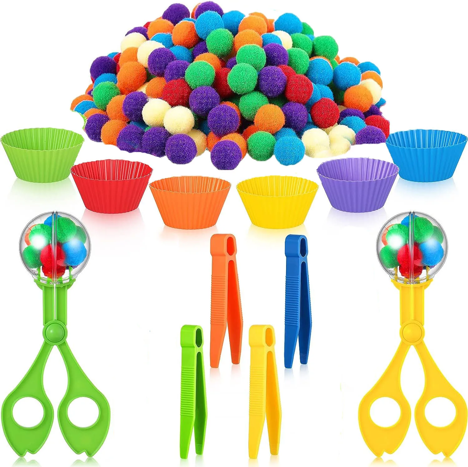 New arrival toys for toddlers early education toy funny Plush Balls Sorting Counting Training Development