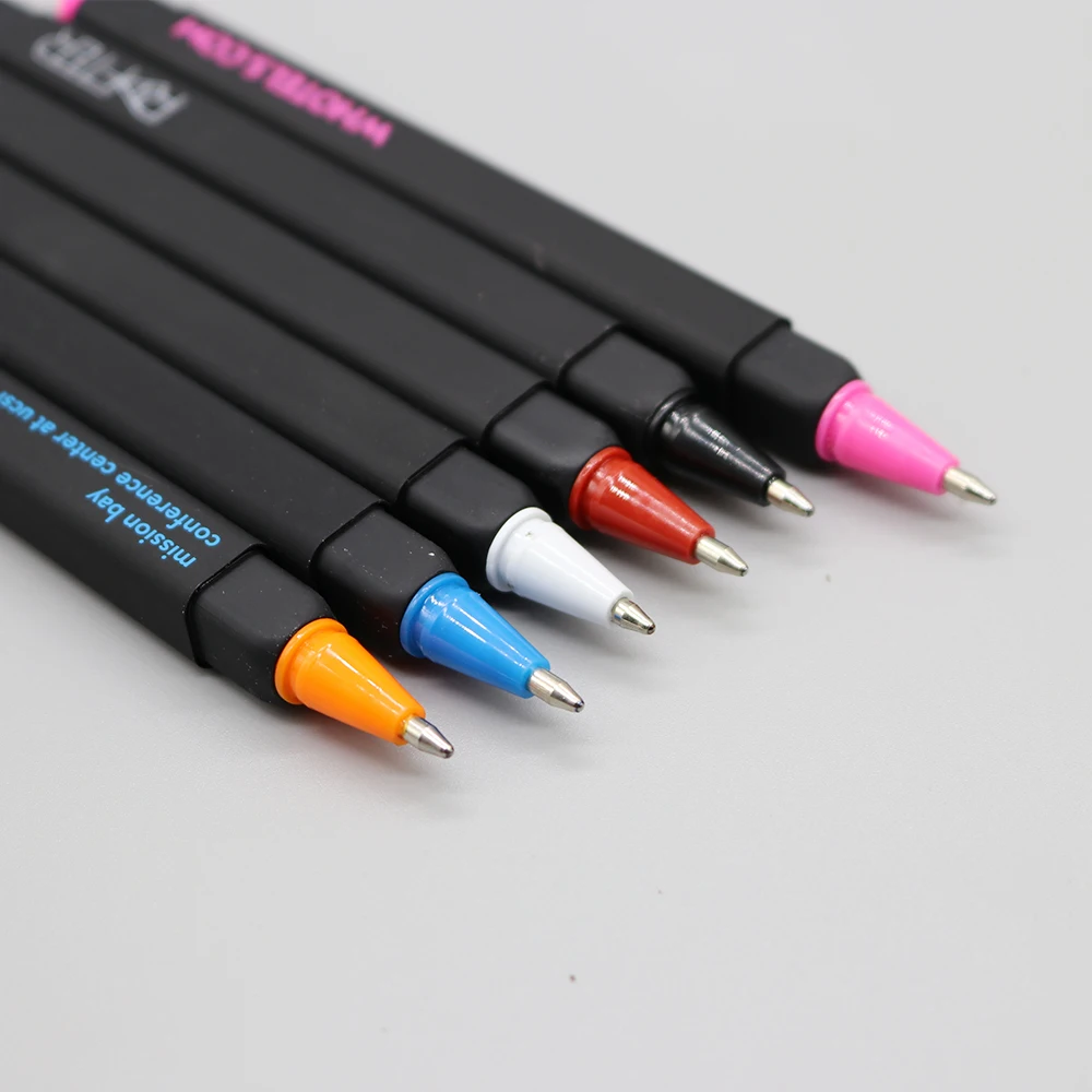 hot sales advertising W hotel square shaped stylus ball pen with custom logo for promotion gift