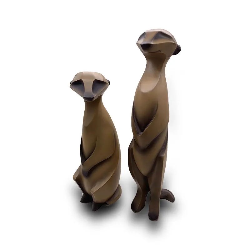 Different design hullk panda elephant polyresin resin crafts with a cheap price