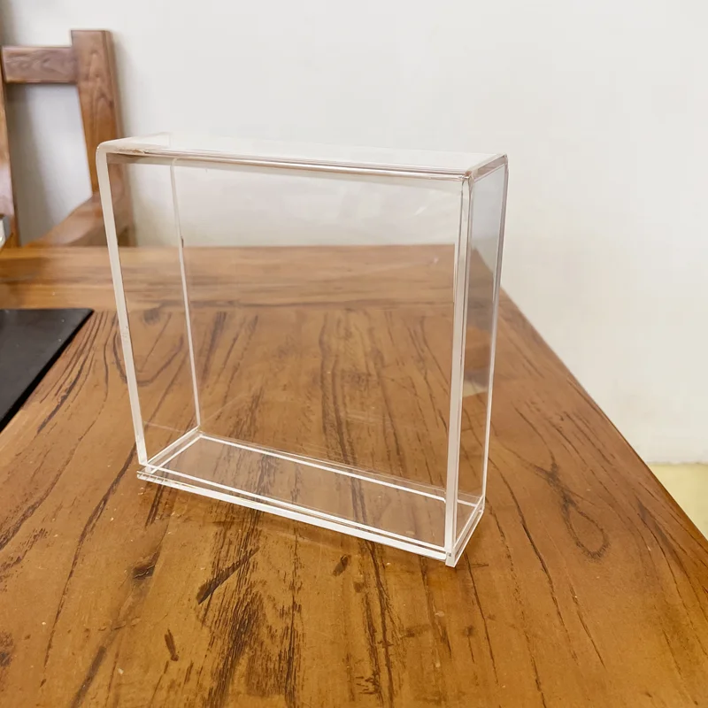 Acrylic Cards Protection Display Case Booster Box With  Lid