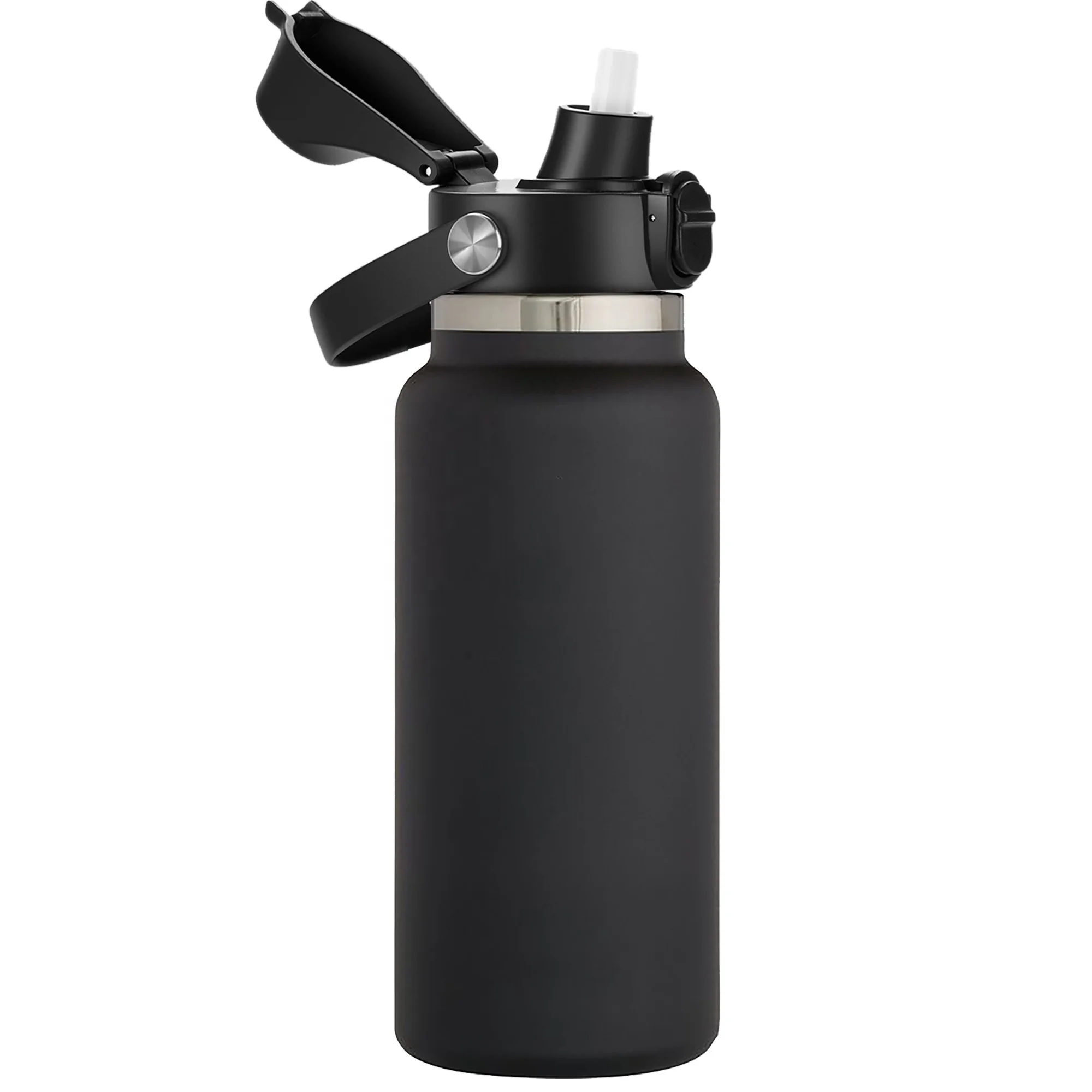 Water bottle wholesale customized logo Hydro stainless steel vacuum flask wide mouth 32oz insulated water bottle
