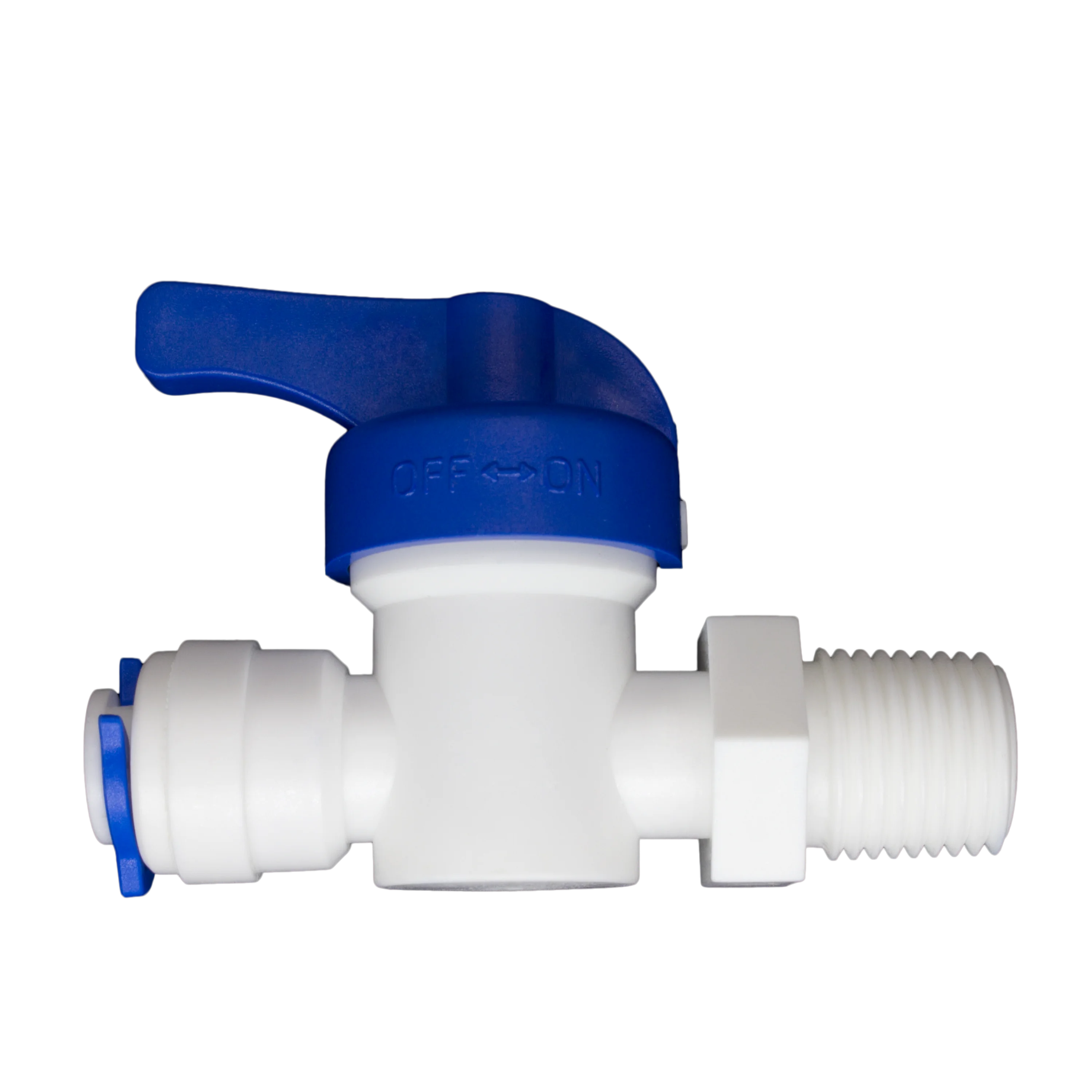 Wholesale Water Purifiers RO Quick Fitting 1/4' Hand Valve For RO filter/pipe filter/Adapter