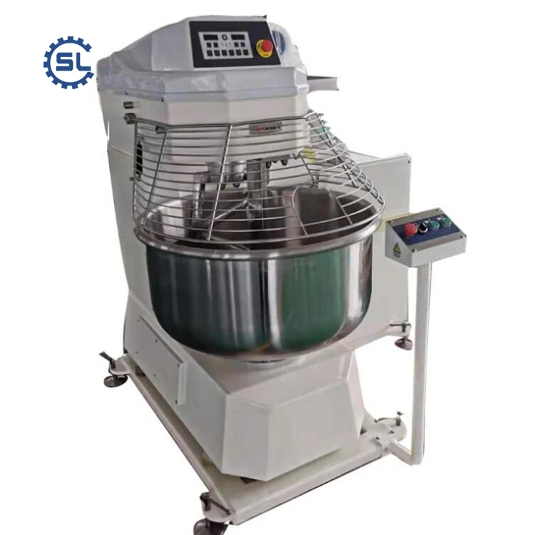 Factory Supply Automatic Commercial Dough Mixer Cylinder Turning And Machine