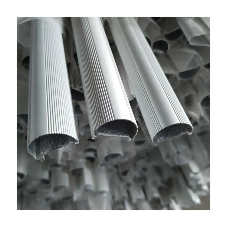 
6063 t5 aluminum tube fabrication equipment led aluminum extrusion 