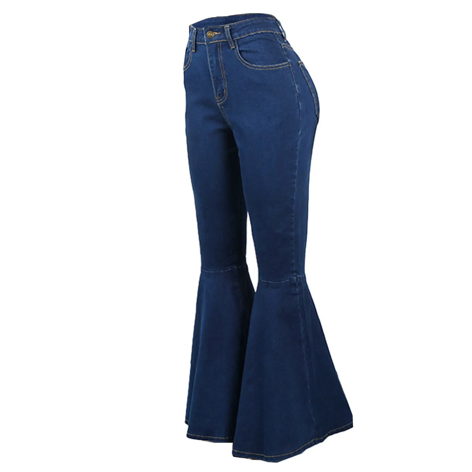 designer boutique vintage sexy streetwear casual floor length high waist skinny bodycon sheath denim boot cut flared jeans