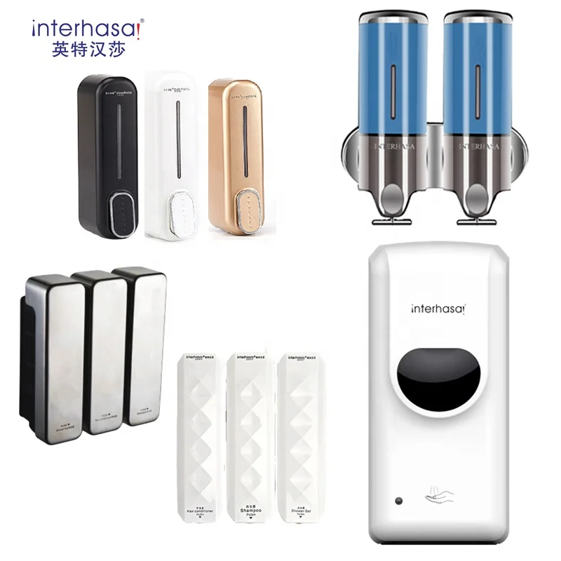 Hotel white amenities set bathroom accessories bath room set public wc toilet sanitary wares wall mounted for Commercial