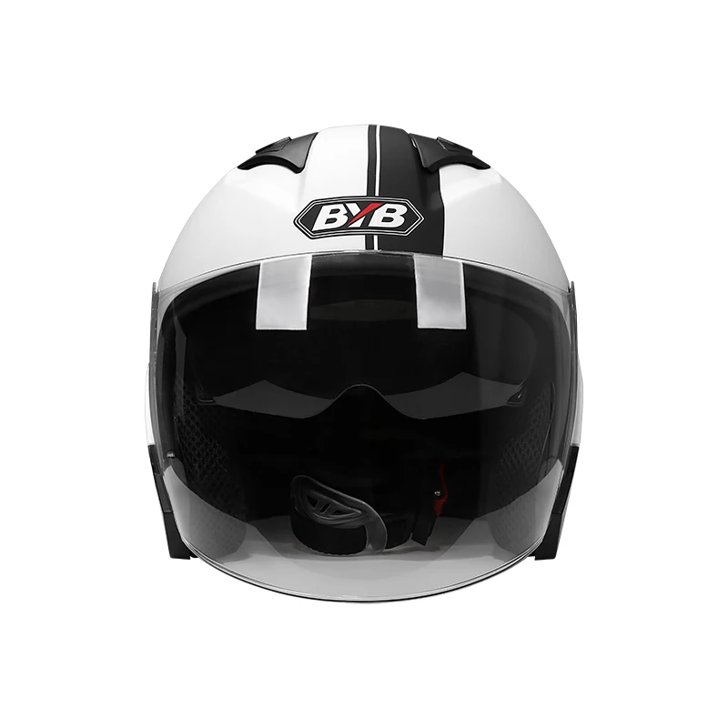 BYB/730A 2023 Amiti High Quality Abs Material Open Face Motorcycle Helmet With Double Visor