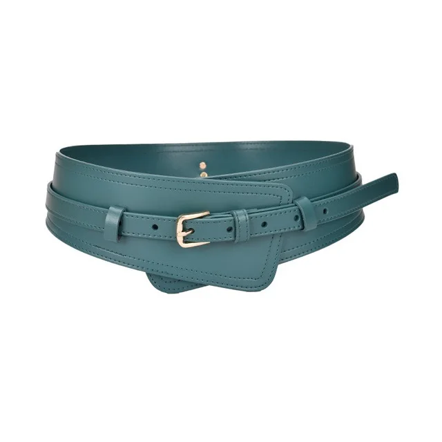 women fashion belt High Quality Metal Elastic Ladies Wide Waist Belts  luxury belt for women