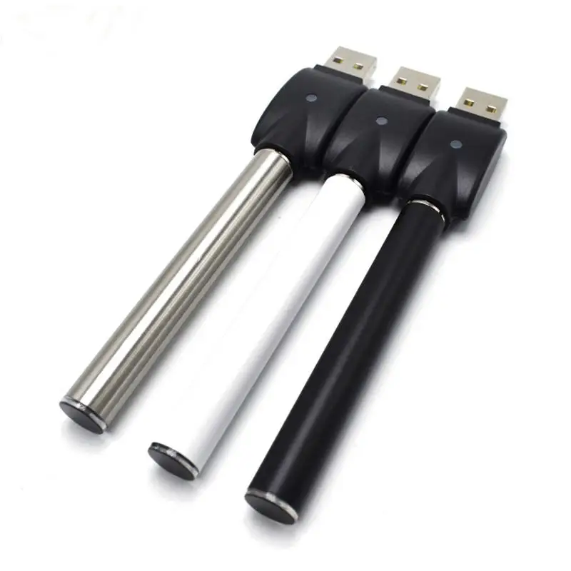 Best selling  3.7v rechargeable vape pen battery 510 thread cbd battery with USB charger