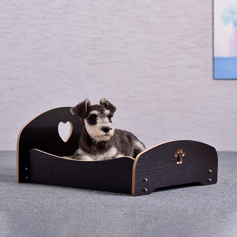 wooden dog house pet kennel pet bed cat nest Premises manufacturers direct sales Pet Sleeping