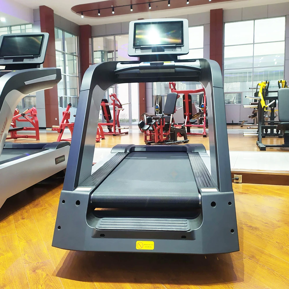 7HP Cardio Exercise Equipment Fitness Sports Running Machine Commercial Treadmill With Big Screen