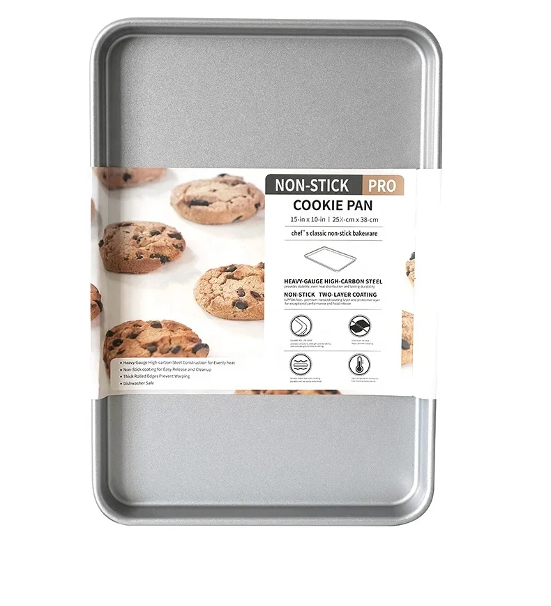 Good Price Rectangle Baking 40*60cm Aluminum Bakery Oven Baking Tray Stainless Steel Baking Tray For Oven