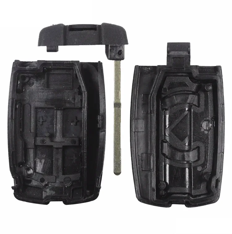 5 button Car Remote Smart Key Case Fob Shell for Land Rover Freelander 2 Black Fortwo Key Holder Cover Car Styling