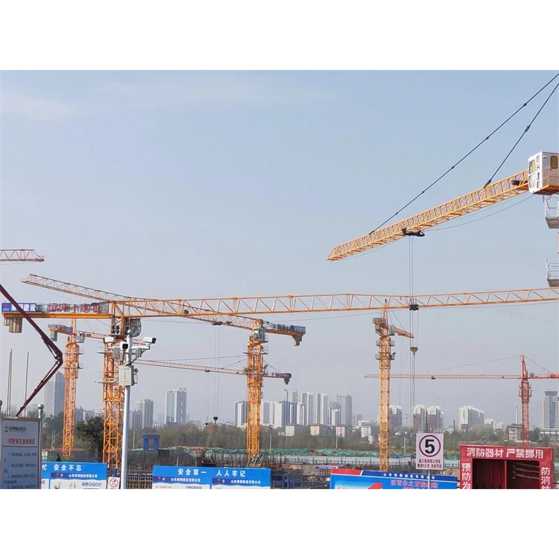 China 6 Ton Used Flat Top Tower Crane Manufacture Flat-Top Tower Crane