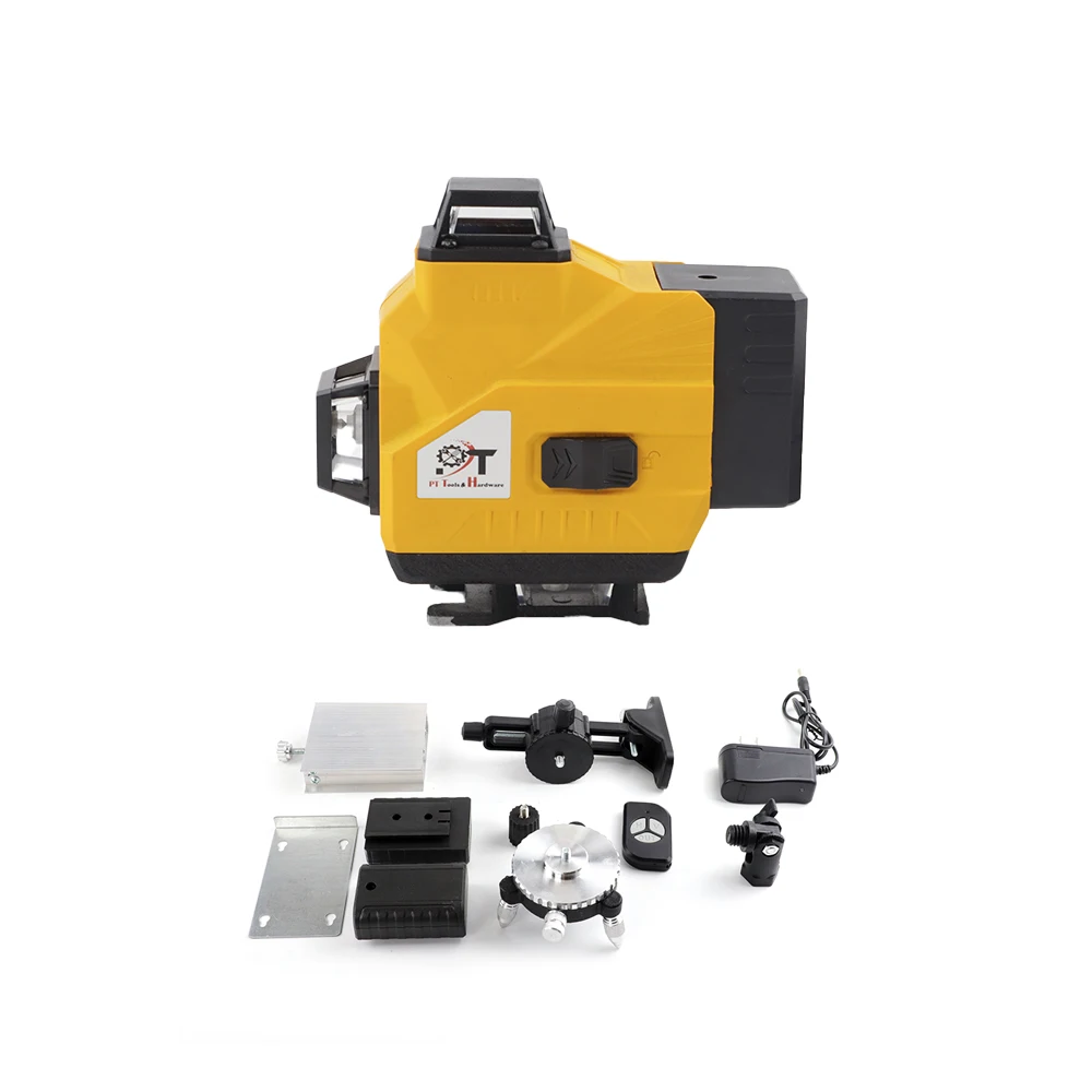 16 Lines 4D Green Laser Levels Self-Leveling 360 Rotary Laser Level