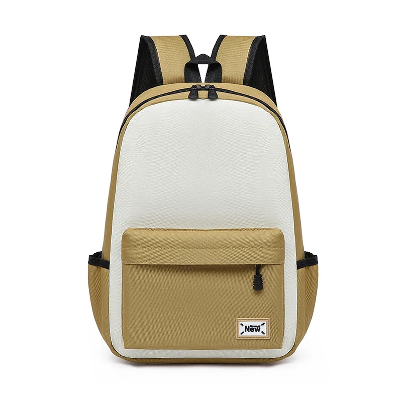 Custom Logo School Backpack for Kids and Teens Waterproof Oxford Material with Polyester Lining for Boys and Girls