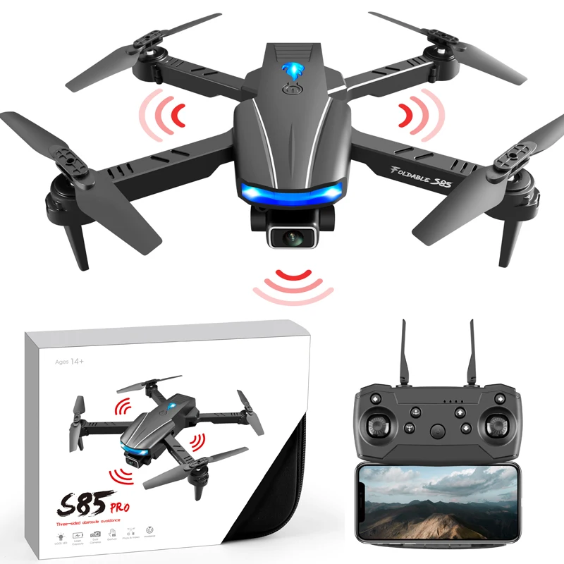 S85 новый GPS гоночного дрона Pro 4K HD камера 5G Квадрокоптер Wi-Fi FPV Смарт Follow Me (следуй за мной) складной избегать препятствия