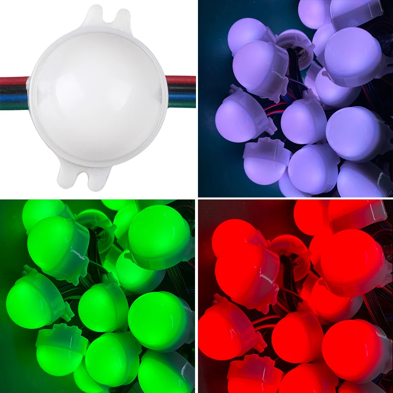 30mm milk cover DMX  DMX WS2811 string LED pixel module light for DJ booth decoration lights