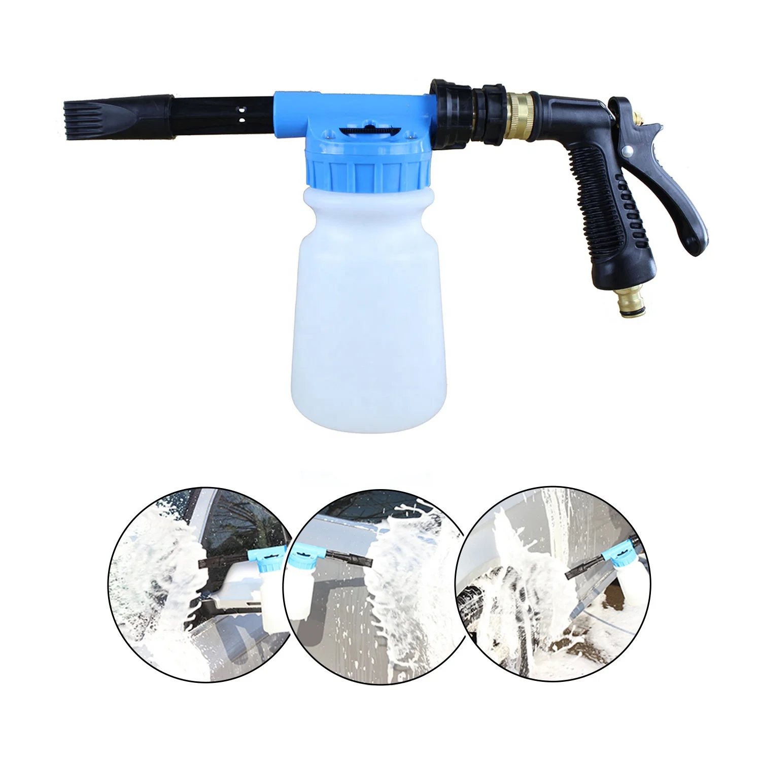 Watering High-pressure Car Wash Foam Snow Foam Lance Wash Blaster Sprayer Plastic Irrigation System For Watering