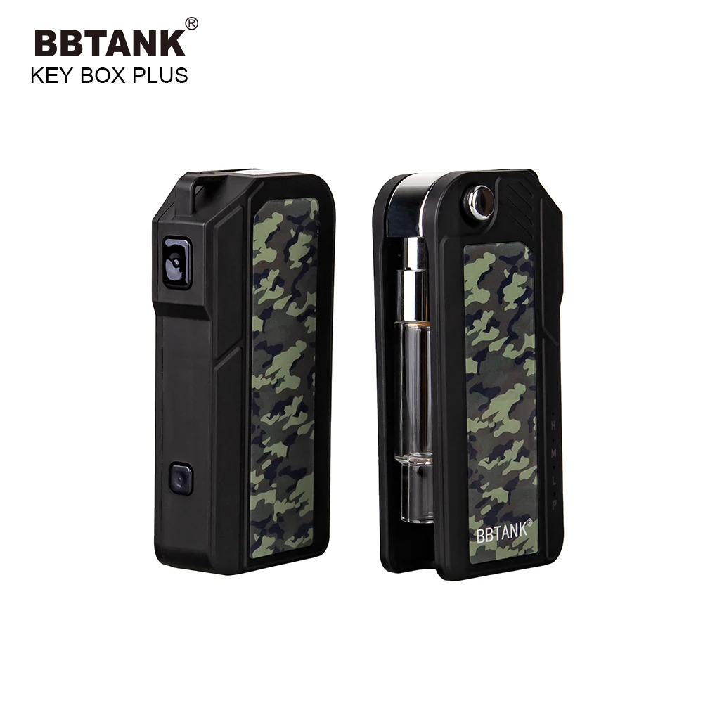 BBtank key box plus откидной аккумулятор 510 резьбовой 650 мАч для картриджа CBD с подарочной упаковочной