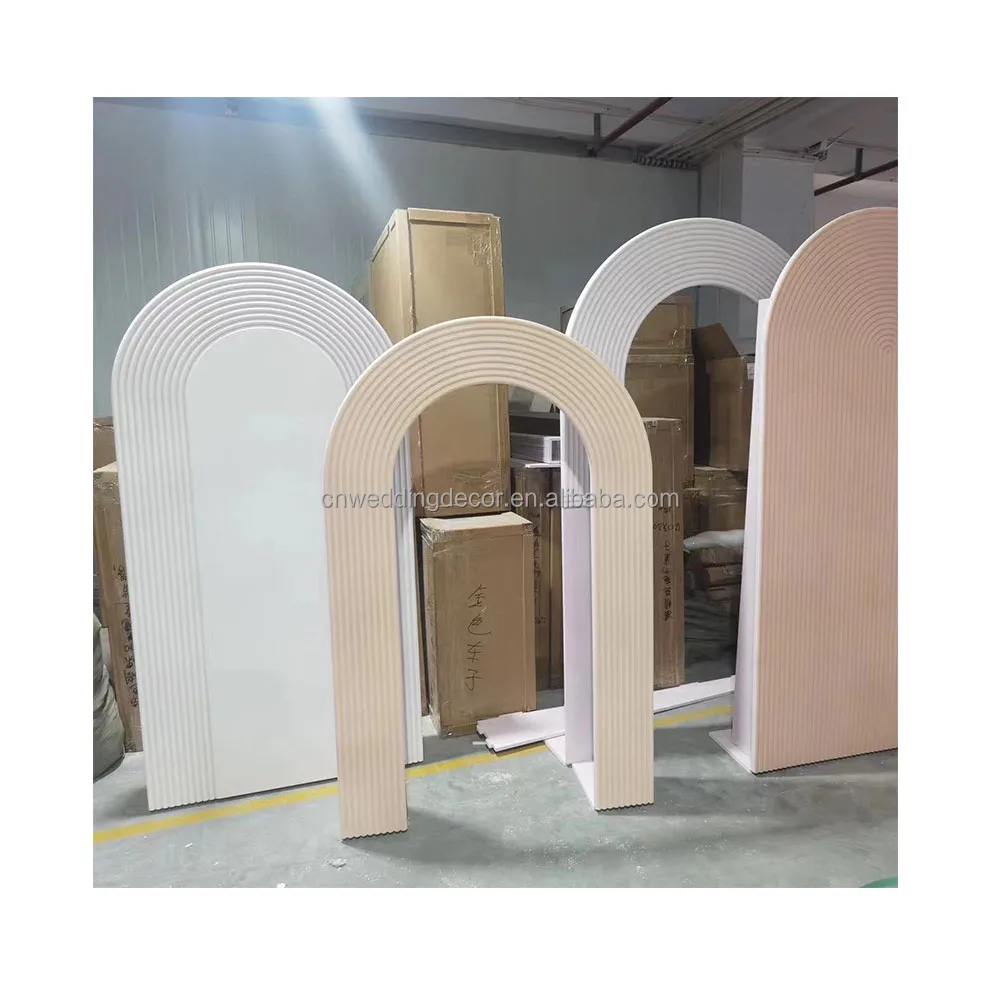 Happy Birthday wedding acrylic white  arch backdrop arched  event props background on sale