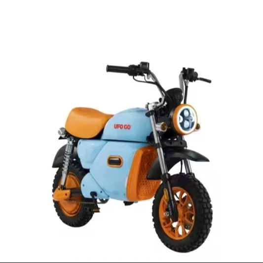 400W 48V Younger Electric Off Road Motorcycle Mini Bike with Removable Lithium Battery