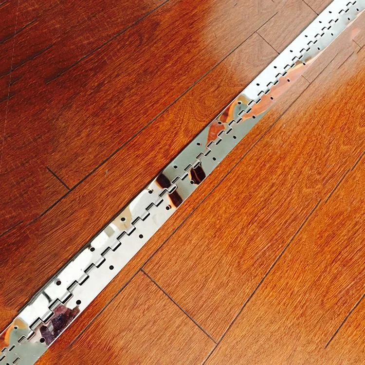 Promotional cheap high quality long aluminum continuous offset piano hinge