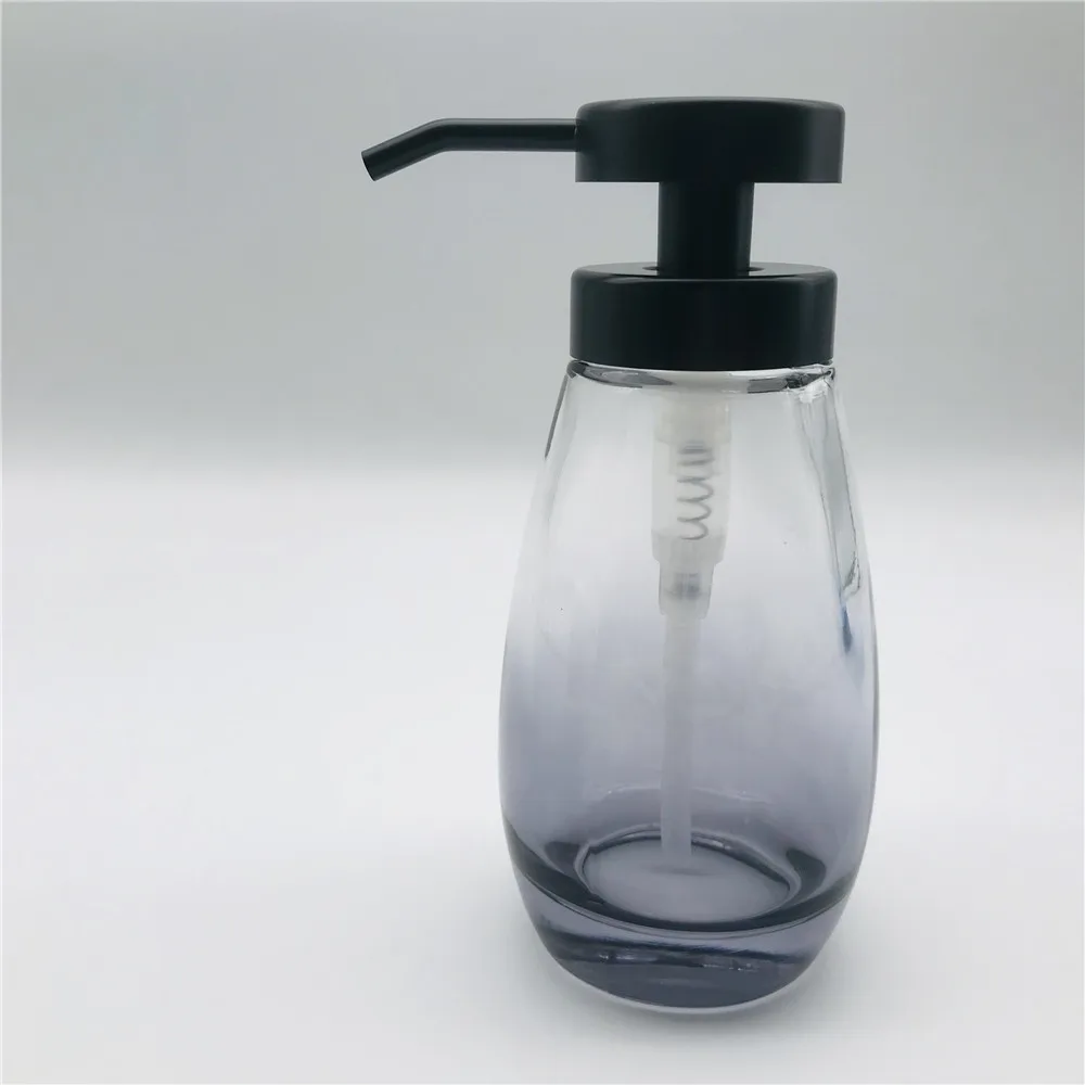 320 мл стеклянный насос для мыла в форме Оливии диспенсер лосьона бутылка традиционном стиле отеля с насосом