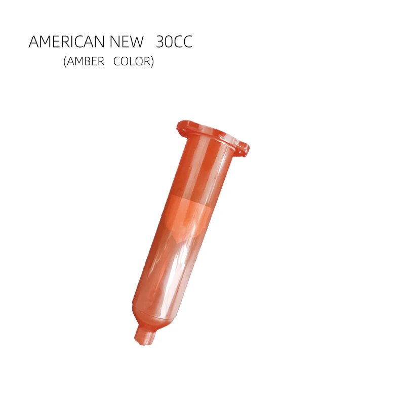 3cc Amber  US new type pneumatic industrial disposable syringe Industrial syringe Industrial adhesive  disposable syringe3