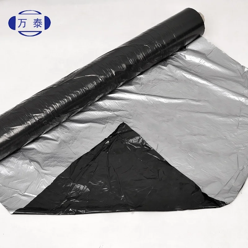 Black silver Mulch Plastic Film for Watermelon and Strawberry