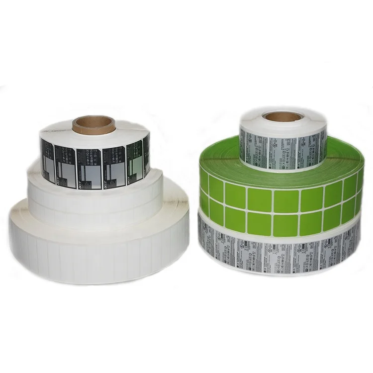 Barcode Roll Sticker Custom Chemical Self Adhesive Round Roll Special Shaped Label Paper for Customize Medical Products