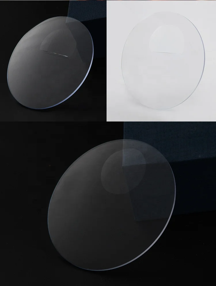 1.56 photogrey Bifocal RX lens flat top lenses high quality Danyang manufacturer price hotsale eyewear optical lenses