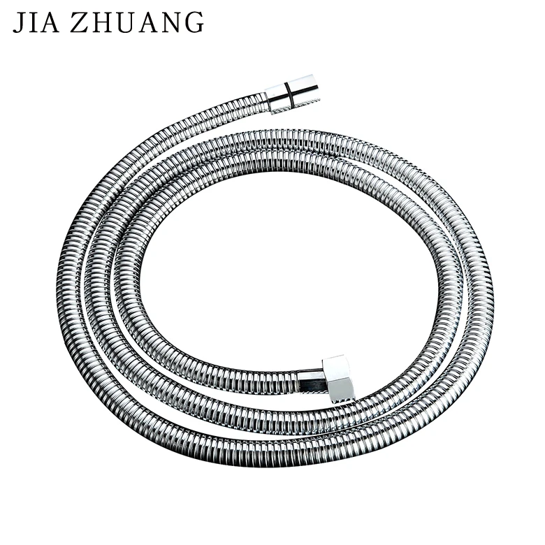 Hose Manufacturer 1.5 M Bathroom Accessories Flexible Stainless Steel Metal Corrugated Spiral Shower Water Pipe Hose