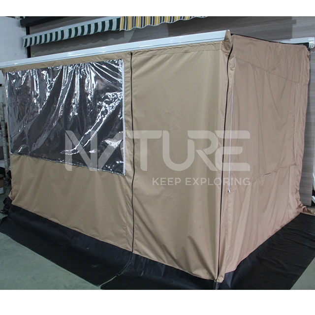camping car retractable awning for camper van rv awning sun shade