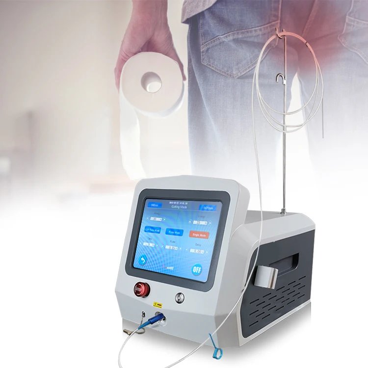 980nm 1470nm anal manometry laser proctology laser for hemorrhoids