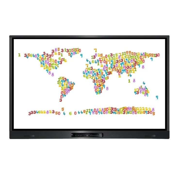 Умная интерактивная доска со светодиодным сенсорным экраном для обучения дома и школы 80