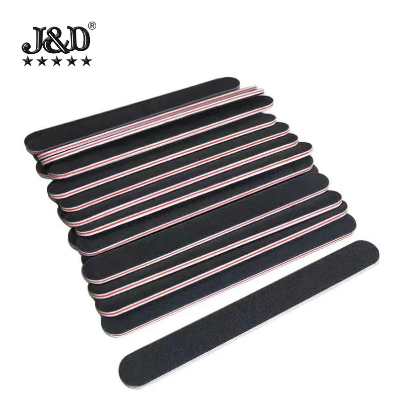 Handmade leather craft sanding bar  Black double-sided polishing strip Black sand strip with both  surface rough and fine