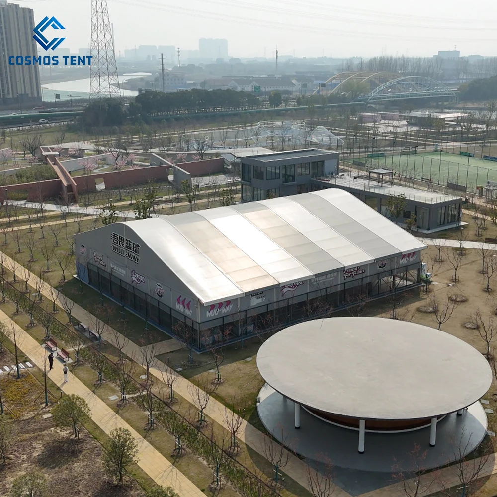 Marathon Event Tent Outdoor Basketball Court Tent Temporary Event Tent Build