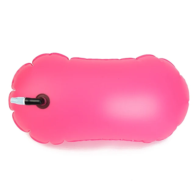 Inflatable Buoy In the Sea Safety Swim Training Buoy Storage Open Water Swimming Buoy