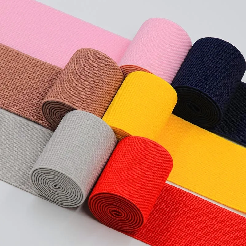 Производитель разноцветные резинки для шитья аксессуары эластичная резиновая лента тесьма