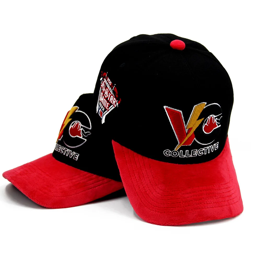 Wholesale Unisex Cotton 3D Embroidery Logo Baseball Cap Hat Custom Gorras ODM OEM Supplier Sports Velvet Baseball Cap