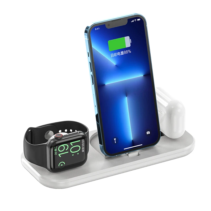 Hot Wholesale Price 10w Foldable Wireless Fast Charger 3 In 1 Wireless Charger For /apple Watch