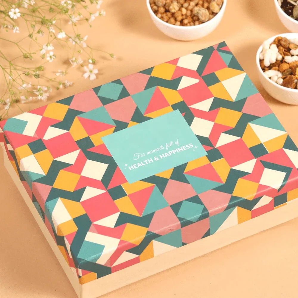Customized Nuts Kernels Packaging Boxes For Nuts China Factory Chocolate Cookies Gift Boxes Wholesaler