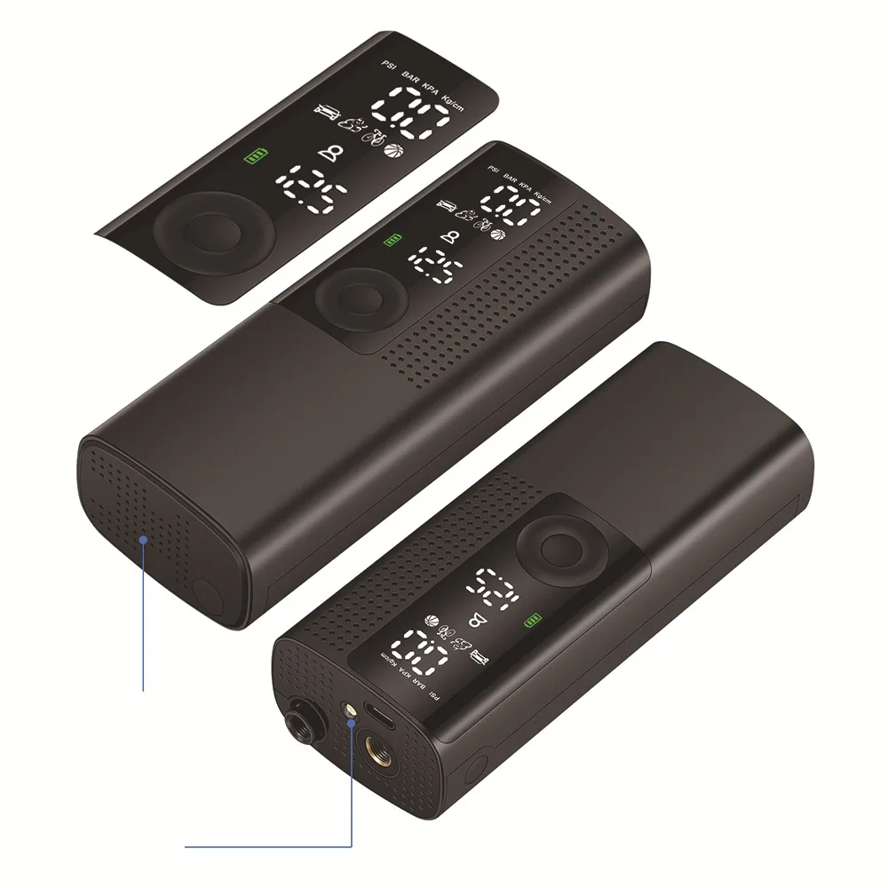  Многофункциональный мини USB аккумуляторная Smart Электрический воздушный компрессор Портативный светодиодный шины для легковых автомобилей насос колеса велосипеда