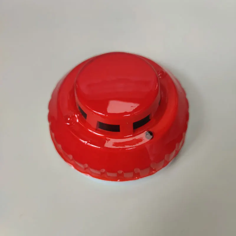 Hot sale Smoke Alarm Sensor detector de humo alarma 4 cable 12V Wired Smoke Detector with relay output