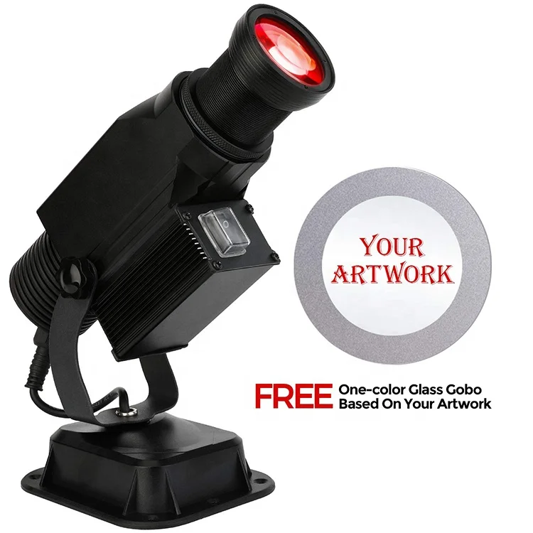  IP65 Водонепроницаемый с ручным зумом DJ эффект 15 Вт светодиодный Логотип Gobo проектор для наружного использования