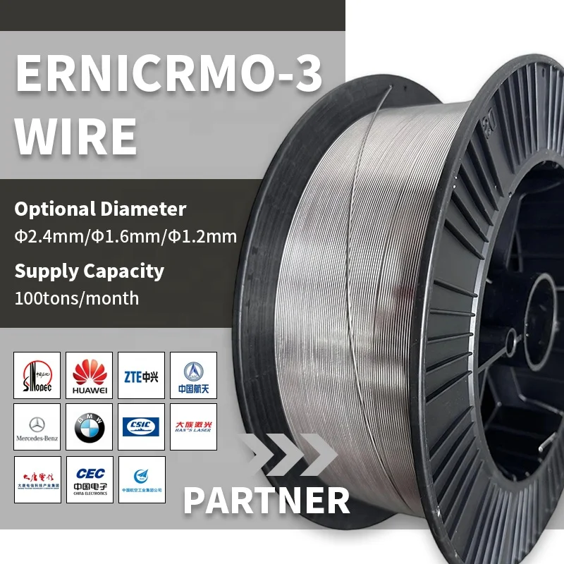 1.2mm 1.6mm inconel 625 mig welding wire Ernicrmo-3 nickel weld wire 625 alloy